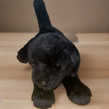 Brewster 12  Black Lab Dog Douglas Stuffed Animal Plush Labrador Retriever Puppy