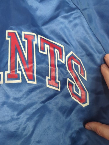 Vintage NFL Chalk-Line NEW YORK GIANTS Satin Windbreaker Bomberjacke Gr. Small - Bild 12 von 23