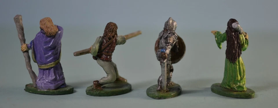 Ral Partha 98-013 Женщины Авантюристы 1982 *4 шт. Лот* Миниатюры D&D - Раскрашенные - Изображение 2 из 4