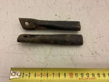 coppia pedane poggiapiedi usate nere corte benelli ciclomotore 