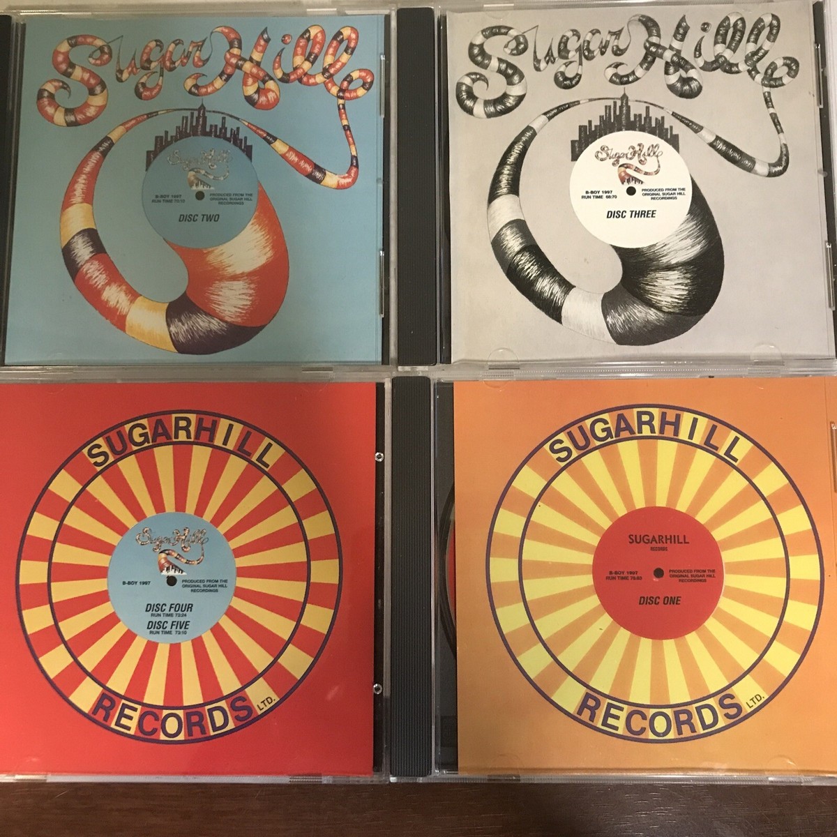 The Message:Story of Sugar Hill Rec Box Grandmaster Flash (5CD+ 