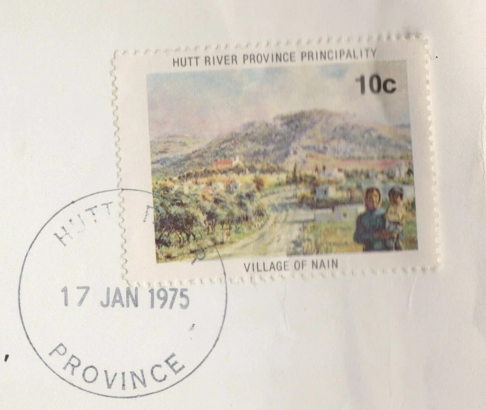 Cubierta de correo AAT 10c Killer Whale NORTHAMPTON WA HUTT RIVER PROVINCIA CENICIENTA Foto 2 de 3