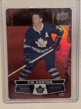 Tim Horton Red Die Cut DC1 Tim Hortons Hockey Cards Upper Deck 2021-22