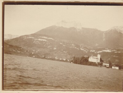 Snapshot See von Annecy 13. September 1931 Schloss Duingt Schloss Berg 