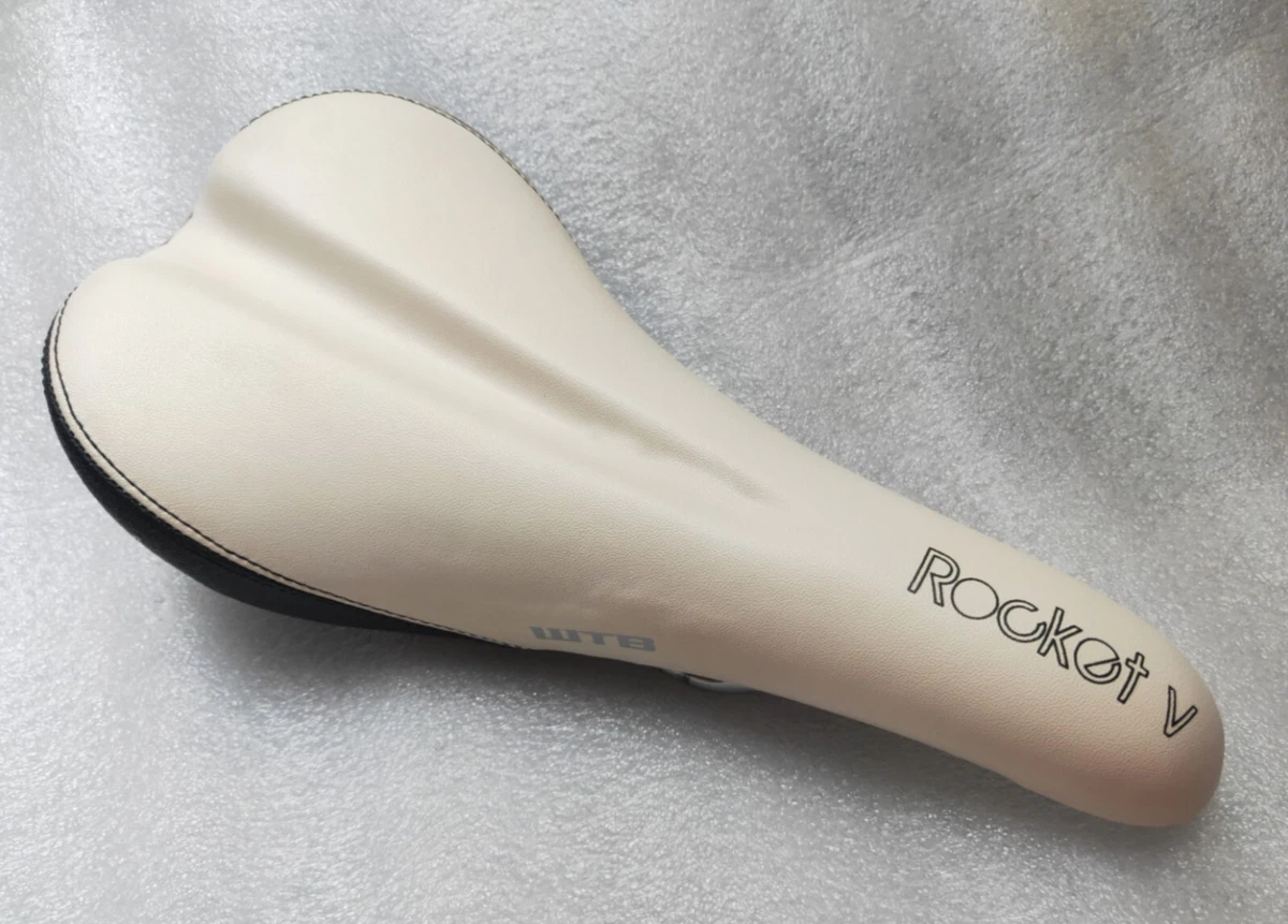 NEW OLD STOCK WTB ROCKET V SADDLE SEAT MTB CITY BIKE WHITE