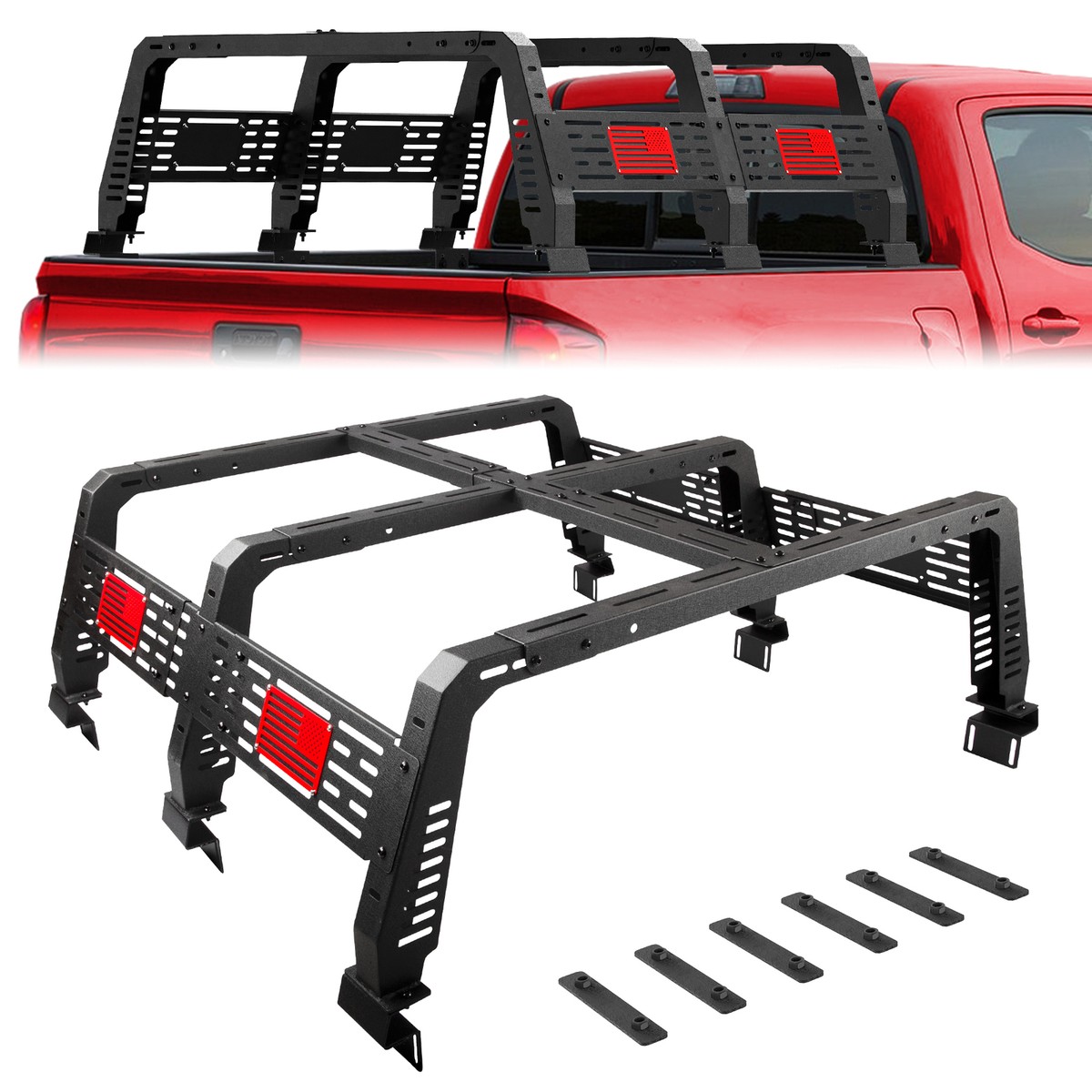 High Truck Bed Cargo Luggage Rack fit Toyota Tacoma 2005