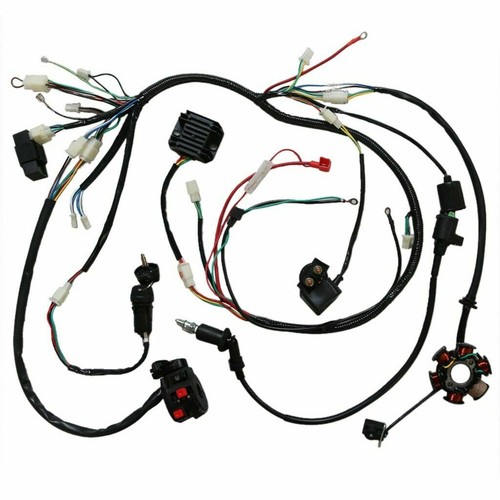 Complete Wiring CDI Startor For 125 150cc GY6 Quad ATV Go kart Moped Buggy - Bild 2 von 7