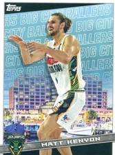 2022-23 Topps NBL MATT KENYON #BCB-19 BIG CITY BALLERS TASMANIA JACKJUMPERS