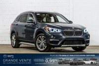 2018 BMW X1 xDrive28i, Premium, Cuir Dakota, Certifié