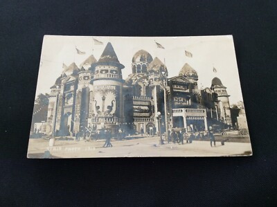 1919 CORN PALACE Mitchell South Dakota Real Photo Postcard Not Postmarked RPPC 