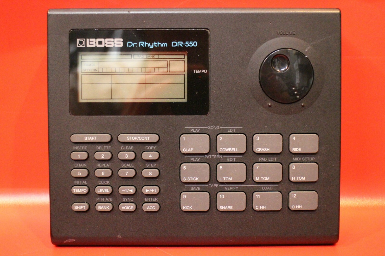 USED BOSS Roland DR550 Dr. Rhythm Drum Machine Sequencer U615 190708