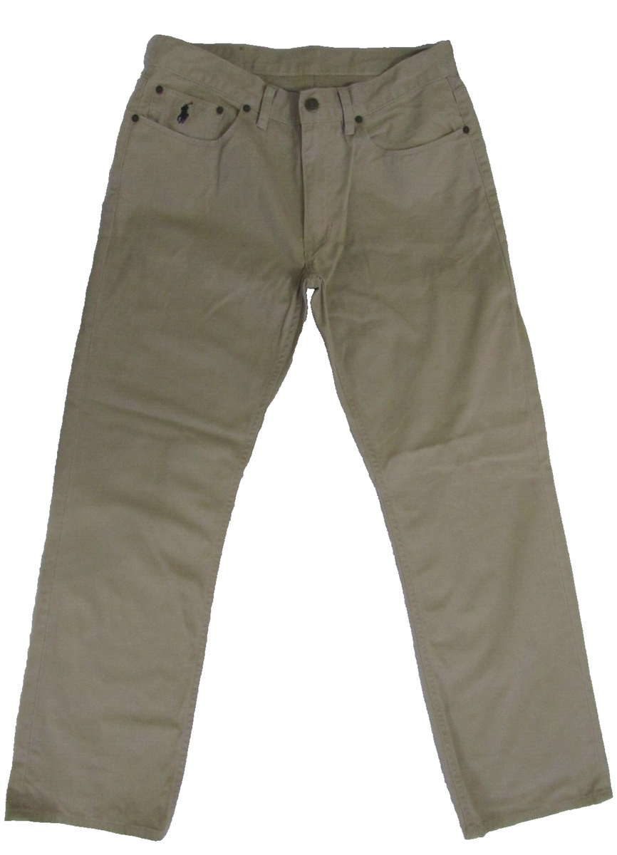 Polo Ralph Lauren Authentic Dungarees Tan Khaki Pants Men's size