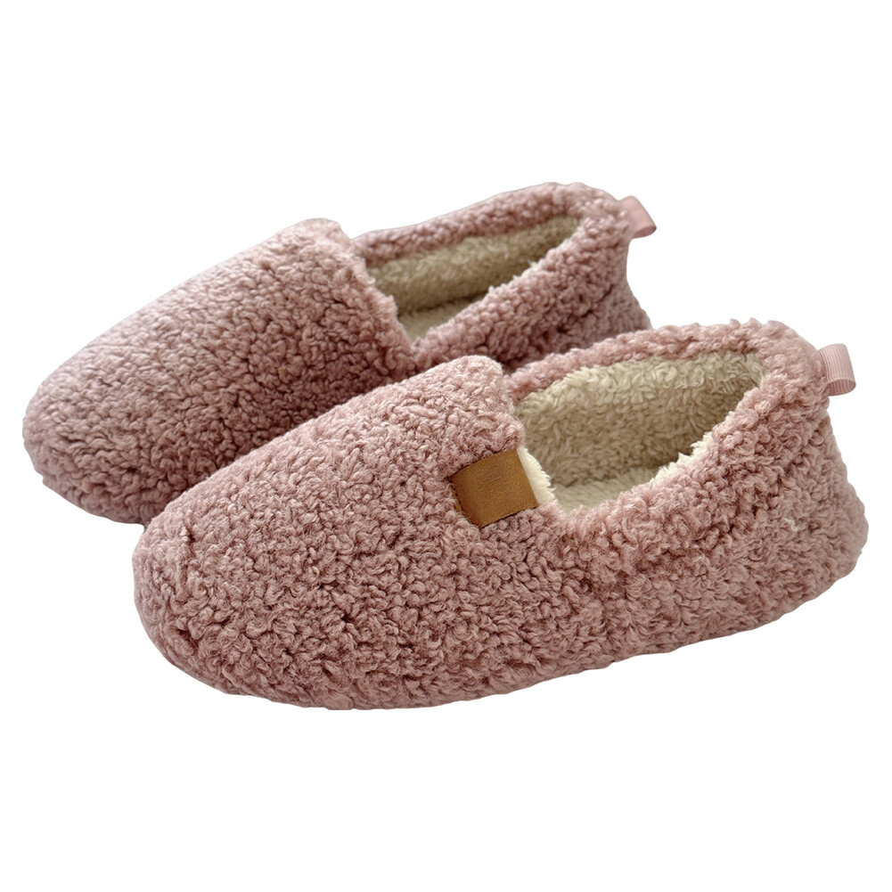 APL Mocassino donna casa scarpe fuzzy memory foam interno esterno chiuso schiena pantofola