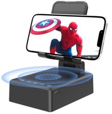 Gifts for Men Him Dad Women, Cell Phone Stand with Wireless Bluetooth Speaker