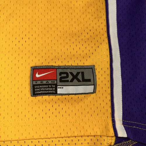Vtg Nike Team Kobe Bryant #8 Los Angeles Lakers Jersey Men's Size XXL - Picture 2 of 8