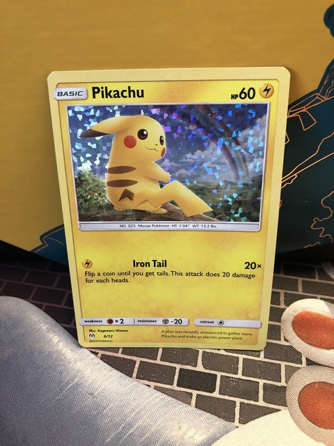 Pikachu 2019 McDonald's Collection Promo Pokemon TCG 6/12 Holo English Near Mint | eBay