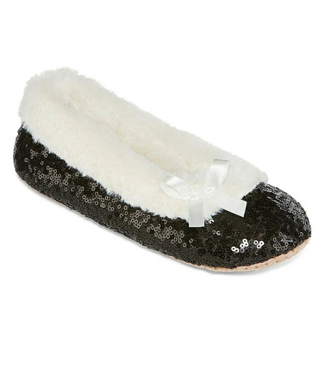 Women's Sequin Slippers