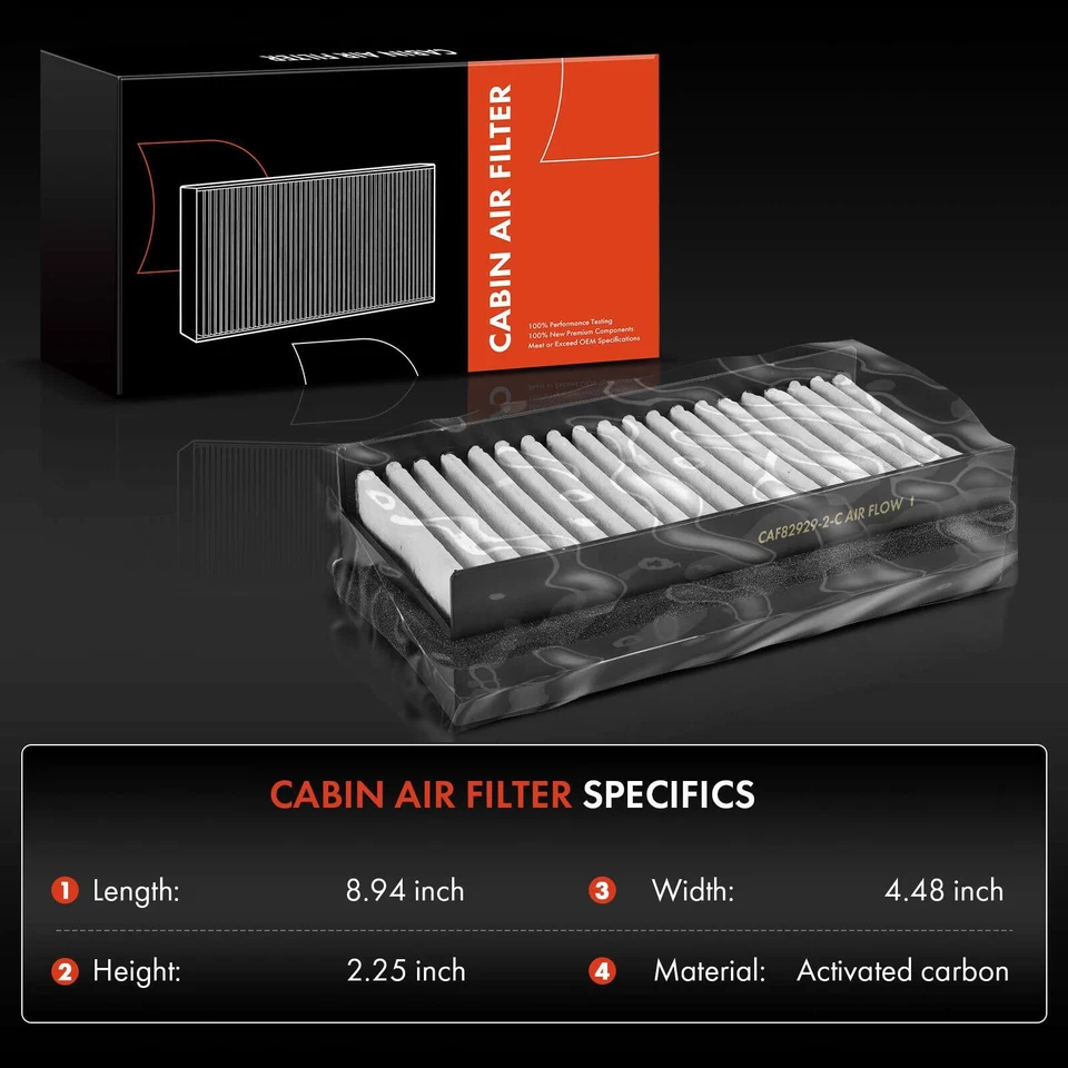 4x Cabin Air Filter for Chevrolet Venture Pontiac Montana Oldsmobile Silhouette - Image 2 of 4