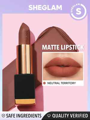 Sheglam Matte Allure Lippenstift verschiedene 20 Farben langanhaltender Lippenstift hoch
