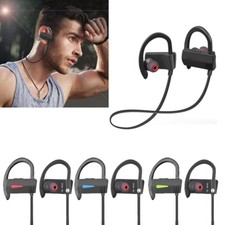 Wireless Bluetooth Headset Stereo Earphone Sport Headphone for iPhone Samsung LG