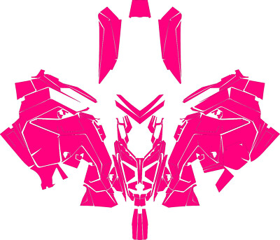 2022+ Polaris Matryx Chassis Pro RMK Khaos Vector Digital Template EPS AI