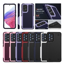 Fr Samsung A14 A15 A25 A53 A54 S25 Ultra S24 S23FE Shockproof Luxury Hybrid Case