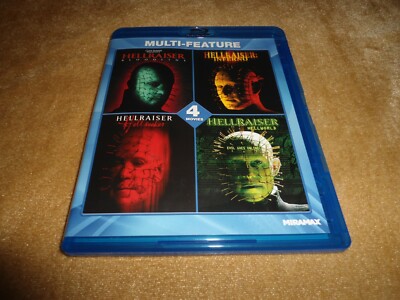 Hellraiser (1996 / 2000 / 2002 / 2005) 4-Movie Coll [BD] PLS C IMPT NOTE BELOW