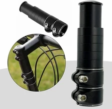 Mountain Bike Bicycle Handlebar Fork Stem Riser Extender Head Up Metal Adaptor