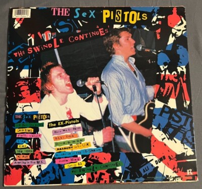 [値下] Sex Pistols / Swindle Continues Sex Pistols/Ex-Pistols - The Swindle Continues - Vinyl LP Restless