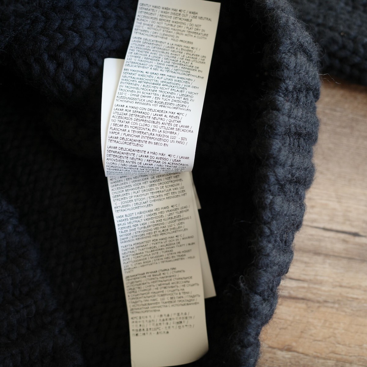 Stone Island Black Wool Knit Hoodie | eBay Stone Island Black Wool Knit Hoodie | eBay