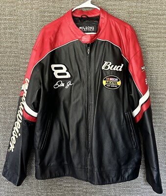 Wilson Dale Earnhardt Jr. レザージャケット L Dale Earnhardt Jr Chase Authentics Wilson Leather Jacket