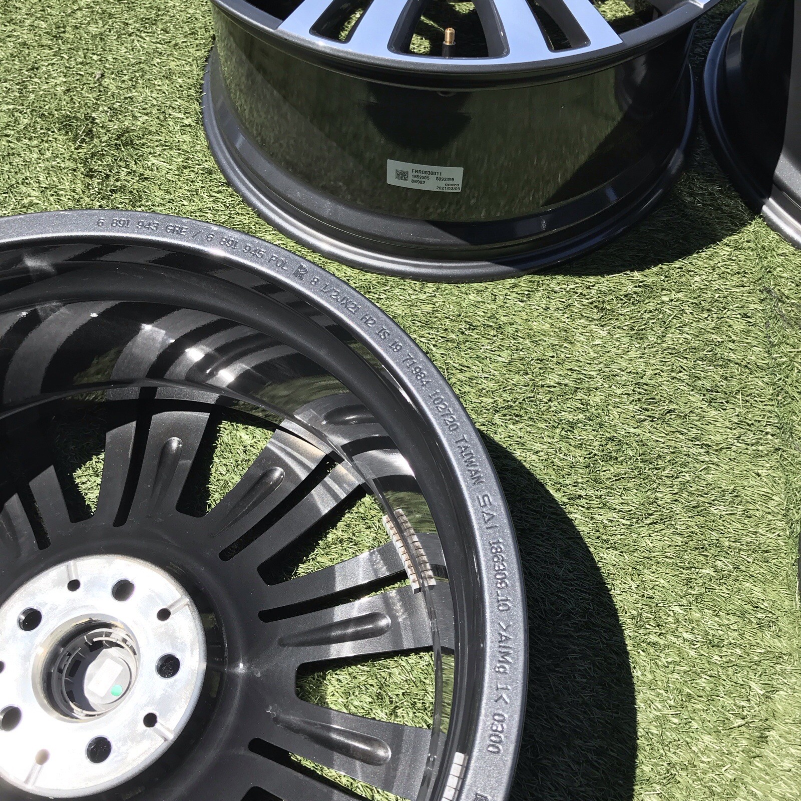 21 ROLLS ROYCE RIMS OEM STOCK GHOST TWO TONE GREY POLISHED PERFECT SET 2024