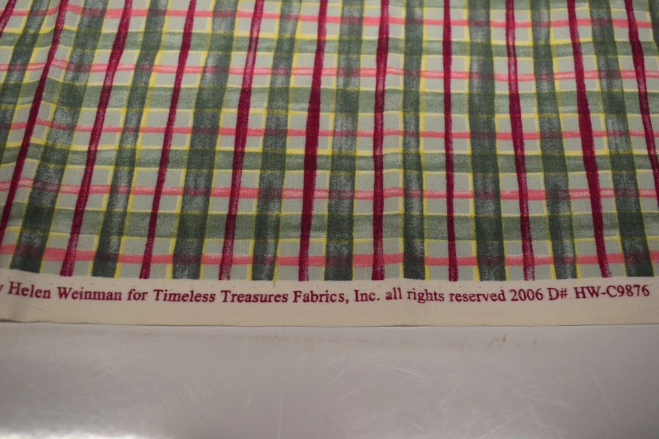 PHYLLIS B helen weinman TIMELESS TREASURES FABRICS Cotton FAT QUARTER 19" x 22" - Image 3 of 4