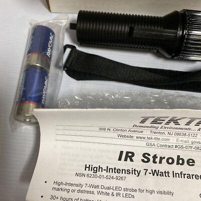 米軍実物 官給品 Tektite 200 IR ストロボ ライト 米軍実物 官給