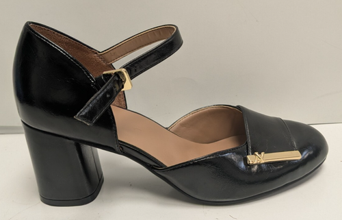 Naturalizer Womens Lavish Ankle Strap Pump BLCK NEW - Picture 5 of 6