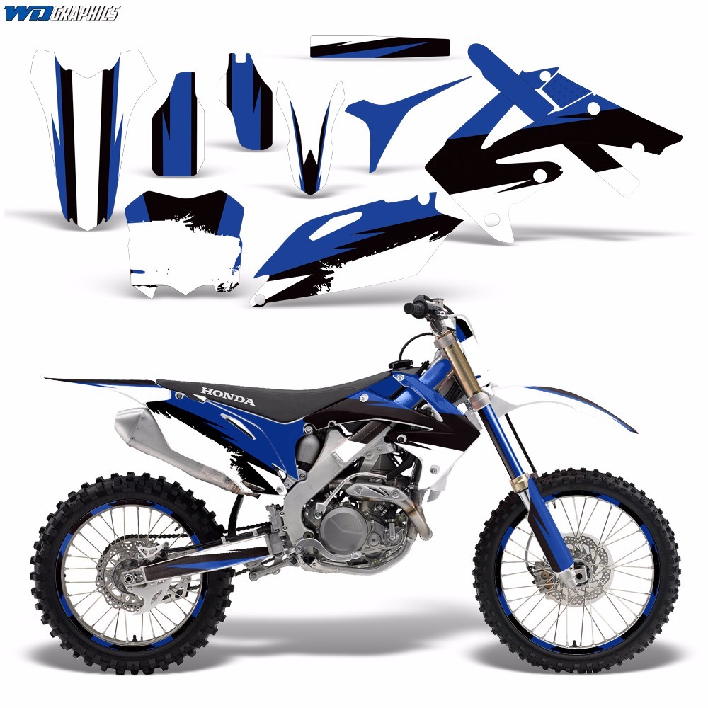 Honda CRF250r Full Graphic Kit Dirt Bike Decals CRF250 CRF 250