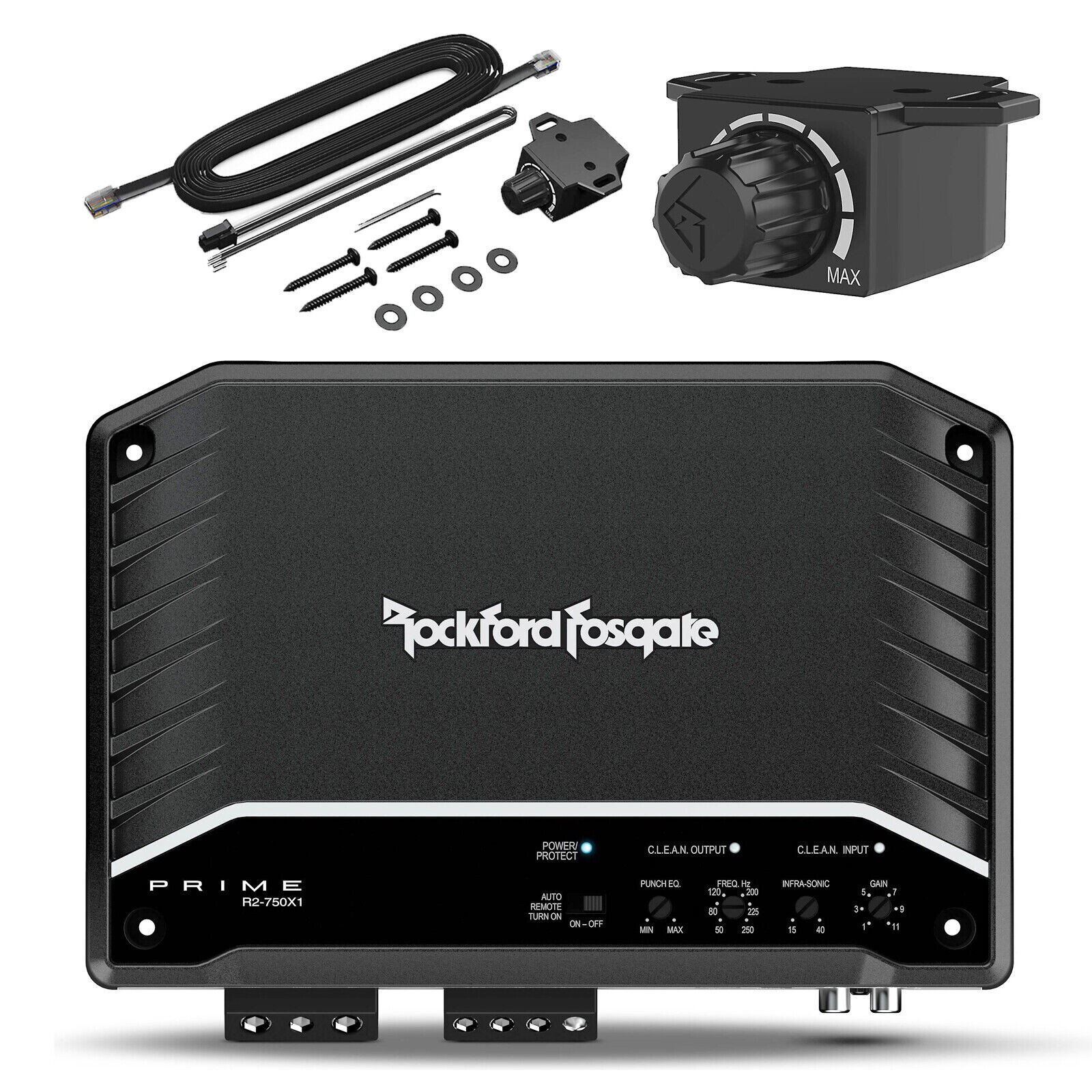 Rockford Fosgate R2-750X1 Prime 750 Вт 1 Ом моно-пробивной усилитель класс D 45190₽