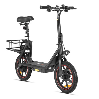 DYU Peak 500W Foldable E-Bike, 14