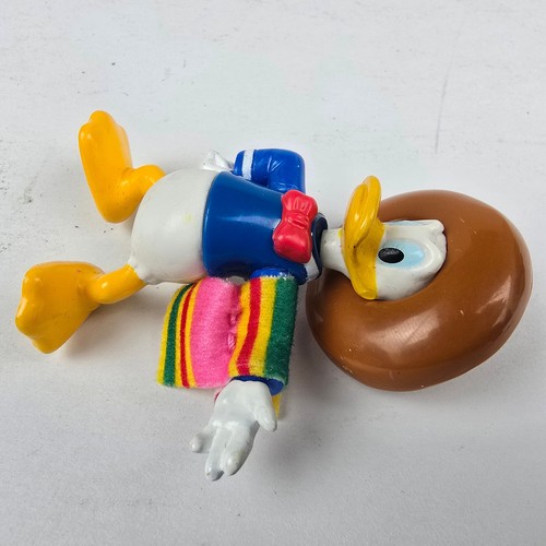 Disney Duck Figures Lot of 6 Scrooge Daisy Donald Firefighter Sombrero Epcot VTG - Picture 12 of 13