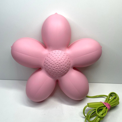 IKEA Flower Wall Lamp Smila Blomma Light Pink Night Light Hanging 14"