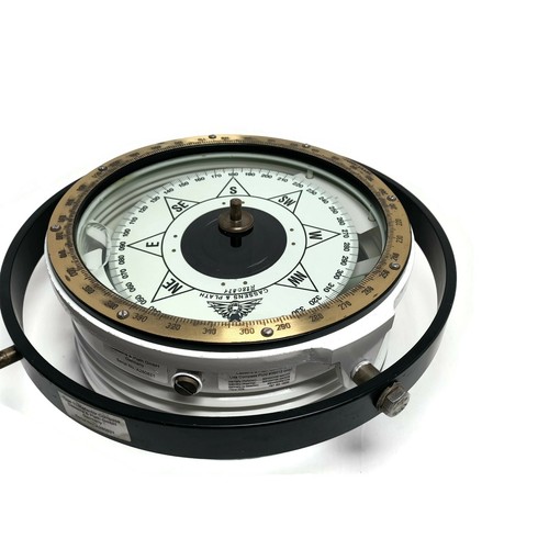 Cassens & Plath Type 11 Marine Compass. (without Compass Fluid). Sr: 2317 - 第 8/13 張圖片