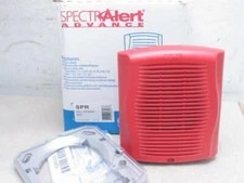 System Sensor SPR Wall Mount Speaker Fire RED