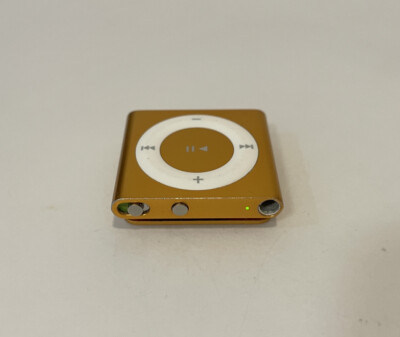 Apple iPod shuffle 4th Generation Orange (2 GB) Works Great