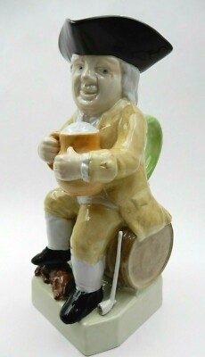 VINTAGE TOBY JUG ''ADMIRAL LORD HOWE'' ENGLAND LIMITED EDITION BY HJ WOOD ORIG BOX