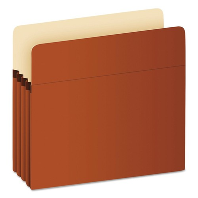 #ad Pendaflex E1524E Earthwise 3.5quot; Expansion Recycled File Pockets Red Fiber New $11.90