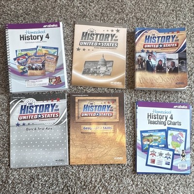 Abeka History 4 Homeschool U.S. History/Geography Textbook Set Answer Key