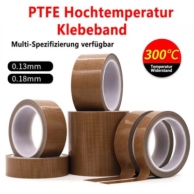 10mm Bis 100mm Hochtemperaturbeständiges PTFE-Selbstklebeband Vakuumversiegelung