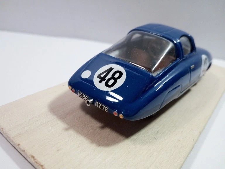 1-43 Monopole Panhard X89 coupè Le Mans 1958 #48 resin kit GCAM - Immagine 4 di 4