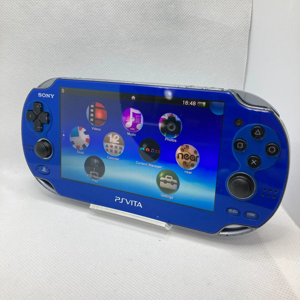 Sony PlayStation Vita Blue Region Free Video Game Consoles for