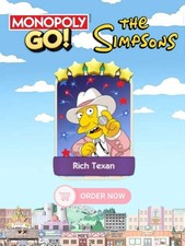 Monopoly Go Stickers Rich Texan - Monopoly Go...